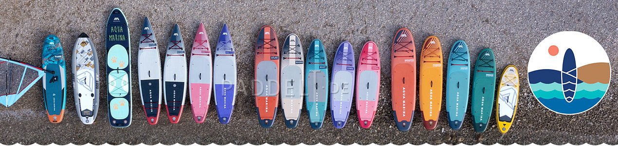 AQUA MARINA - Aufblasbare Stand Up Paddle Boards nach Marke - AQUA MARINA 2023 auf Paddelt.de - Paddelt mit uns!