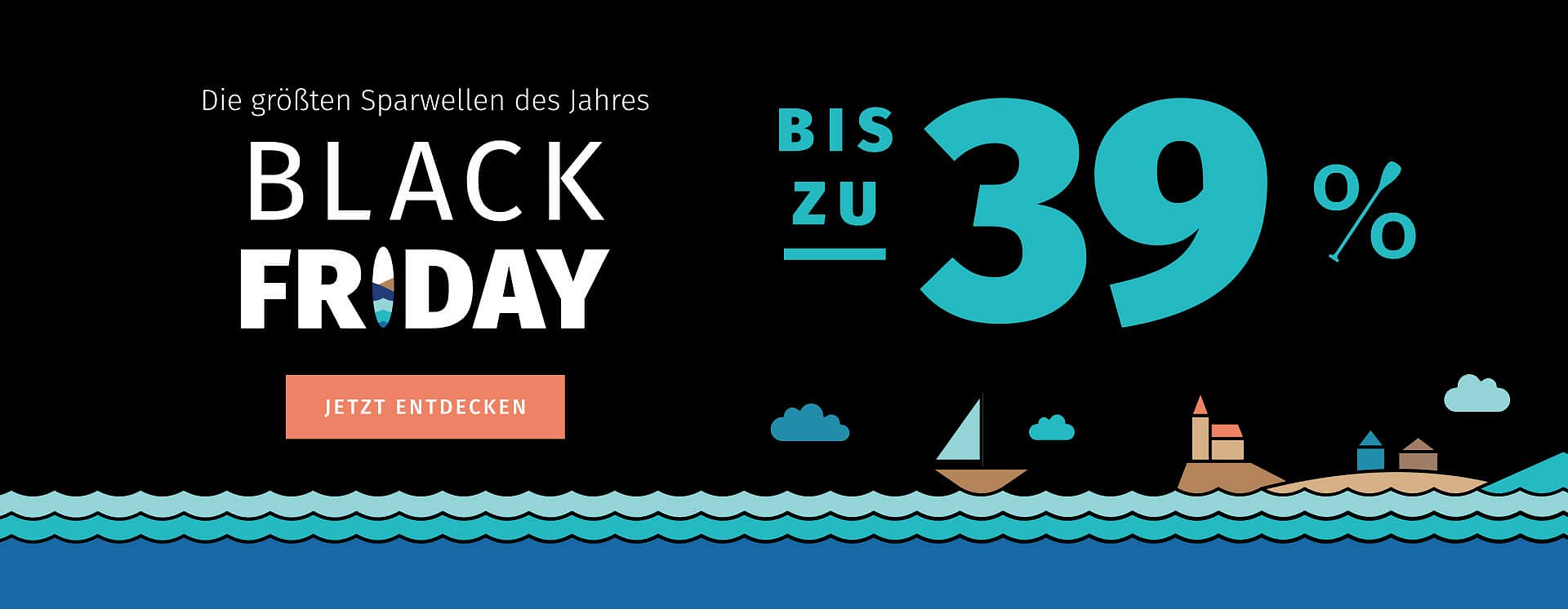 BLACK FRIDAY 2025 -  bis zu 39 % günstiger, Rabatte bis zu 39% - SUP-Boards - PADDELT.DE
