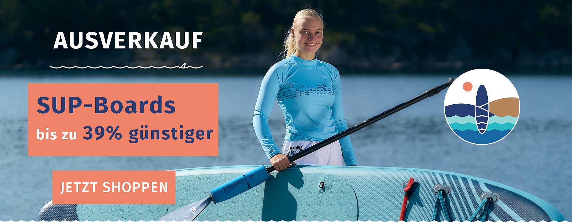 AUSVERKAUF -  bis zu 39 % günstiger, Rabatte bis zu 39% - SUP-Boards - PADDELT.DE
