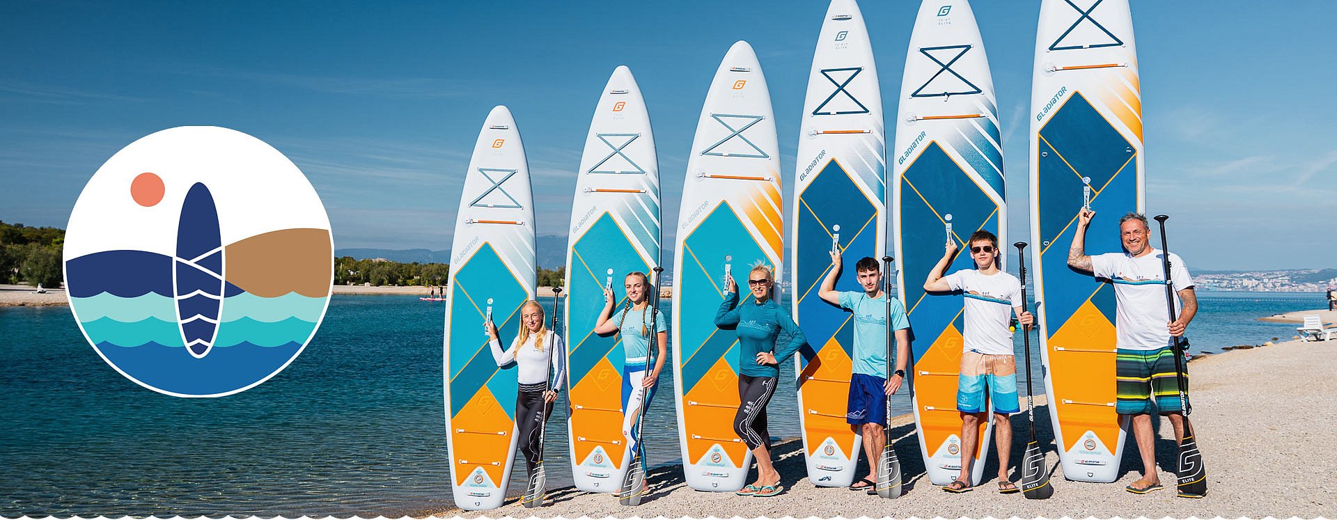 Aufblasbare SUP Boards - GLADIATOR ELITE
