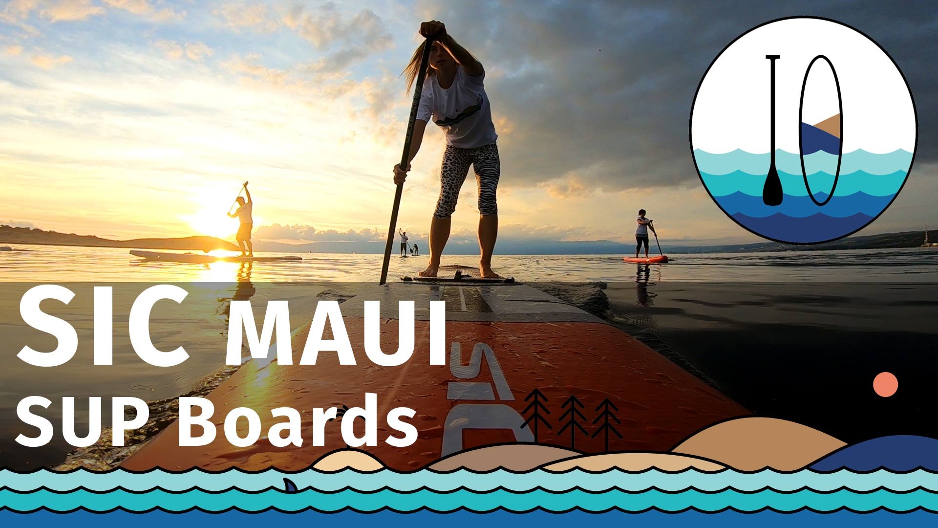 Wir stellen die neuen aufblasbaren SUP Boards von SIC MAUI 2021 vor
