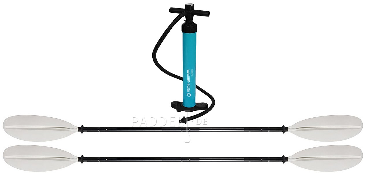 Kayak Set - SPINNERY - SUPKAYAK - 2 padd+pump