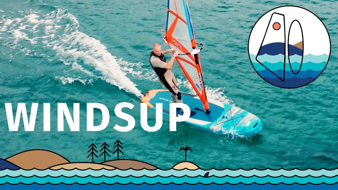 Windsurfen mit einem iSUP? Ja! So einfach geht's.