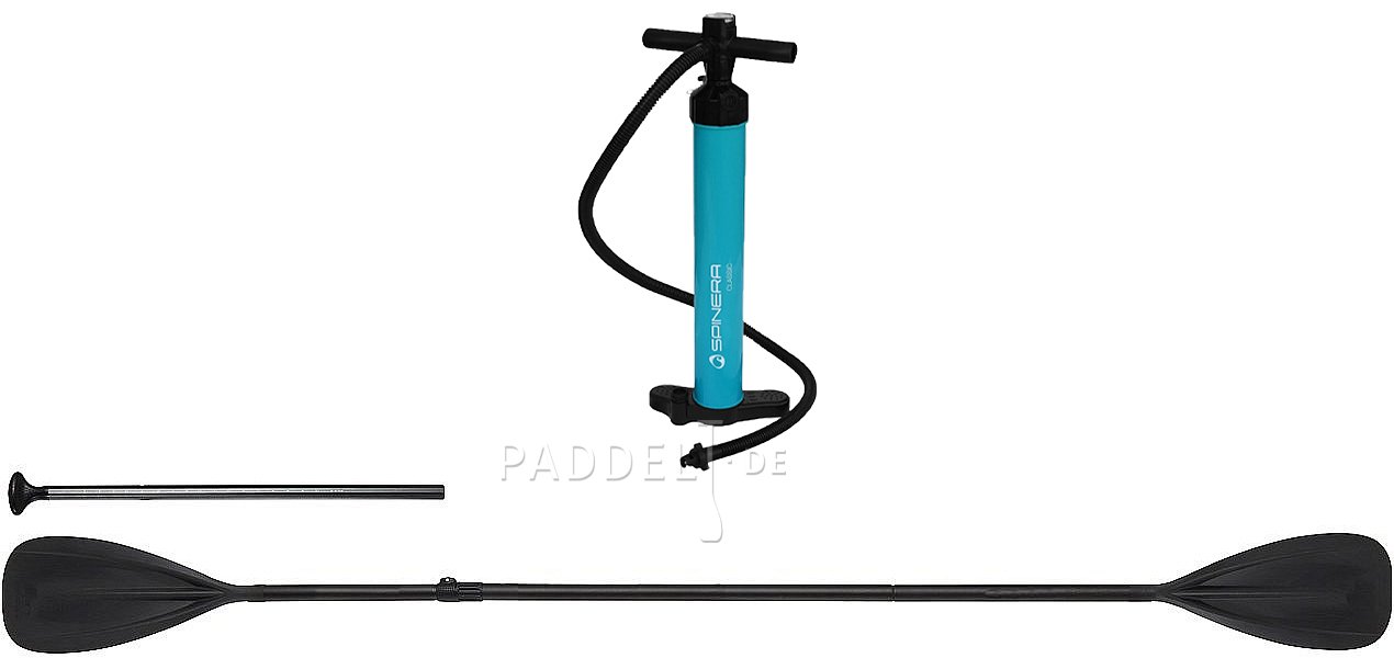 Kayak Set - SPINNERY - KAYAK - 2x 4d padd+pump