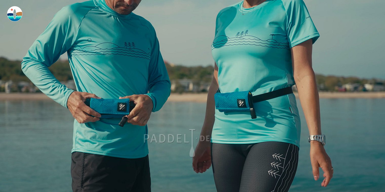 Sicherheit auf dem Wasser, paddelt sicher!