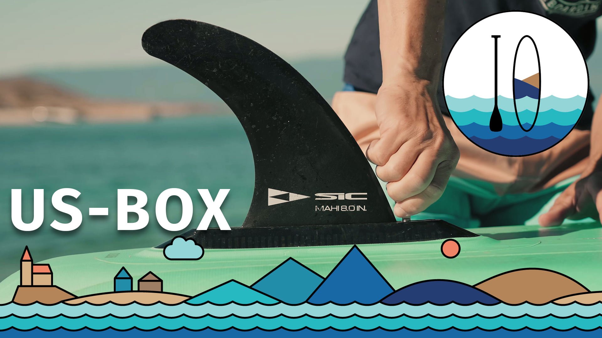 Element Sports - Shop - Ecklaguard Diebstahlsicherung für SUP mit  US-Finnenbox