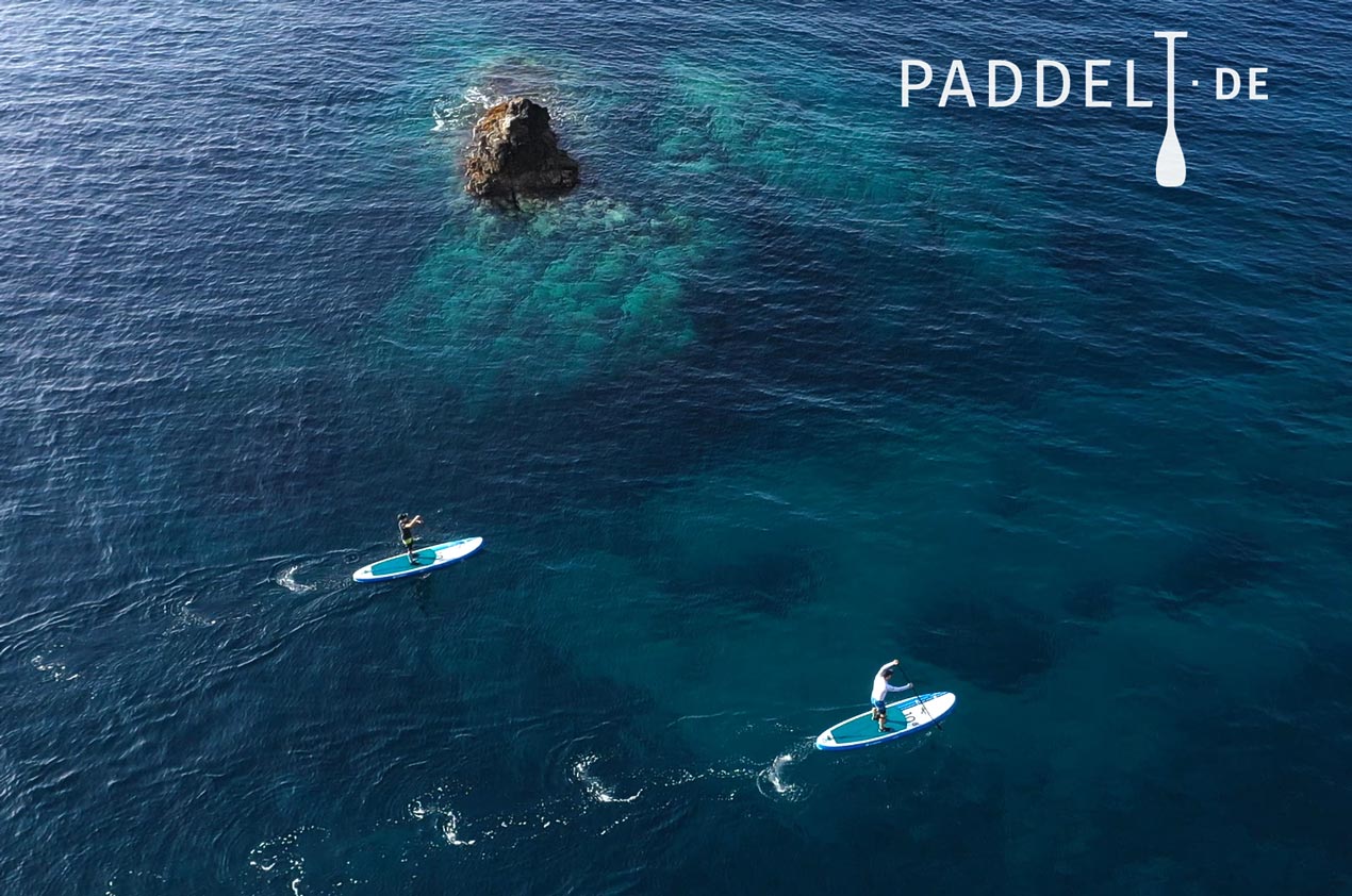 Palagruza Insel auf SUP Boards - PADDELT.DE - Paddelt mit uns!