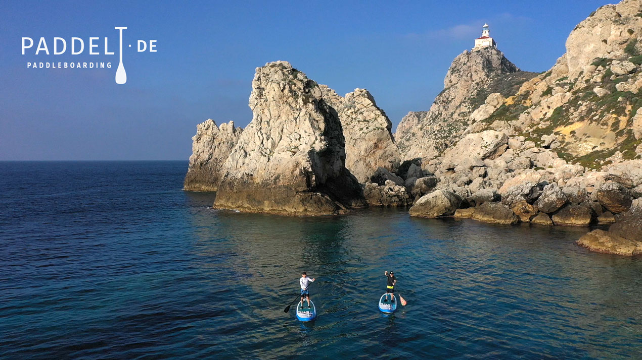 Palagruza Insel auf SUP Boards - PADDELT.DE - Paddelt mit uns!