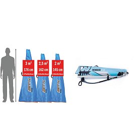 STX MiniKid Segel für das WindSUP und Windsurfboard