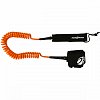 AQUADESIGN Coil Leash 10' orange - Sicherheitsleine für SUP