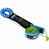 NSP Coil Leash 10' blau/grün - Sicherheitsleine für SUP