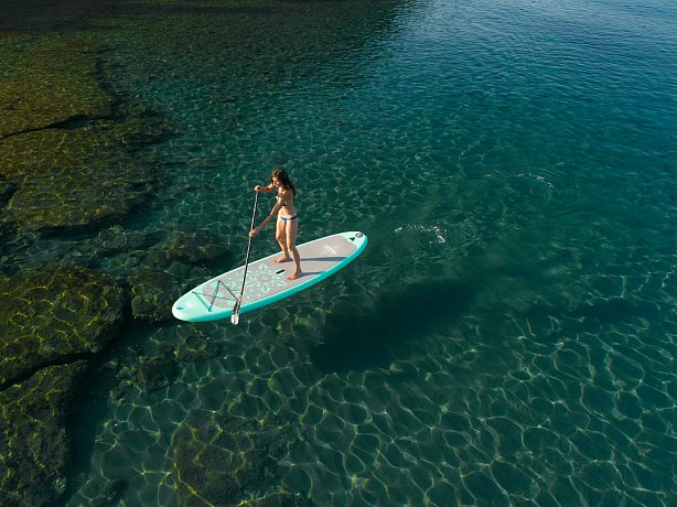 SUP AQUA MARINA DHYANA 11'0 Yoga -aufblasbares Stand Up Paddle Board