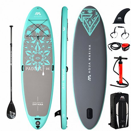 SUP AQUA MARINA DHYANA 11'0 Yoga -aufblasbares Stand Up Paddle Board