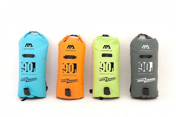 AQUA MARINA Dry Bag Rucksack 90l LARGE BACKPACK für SUP