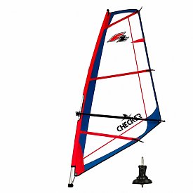 F2 CHECKER RIG Segel für das WindSUP und Windsurfboard