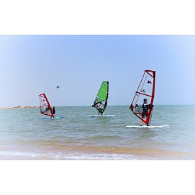 F2 CHECKER RIG Segel für das WindSUP und Windsurfboard