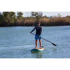 SUP AQUADESIGN ROLLING 11 mit Paddel - aufblasbares Stand Up Paddle Board