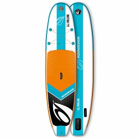 SUP AQUADESIGN ROLLING 11 mit Paddel - aufblasbares Stand Up Paddle Board