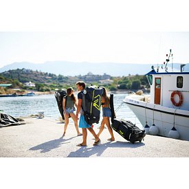 AQUA MARINA LUGGAGE BAG 90 l Rucksack mit Rollen für SUP Boards