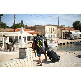 AQUA MARINA LUGGAGE BAG 90 l Rucksack mit Rollen für SUP Boards