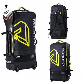 AQUA MARINA LUGGAGE BAG 90 l Rucksack mit Rollen für SUP Boards