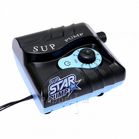 Elektrische Pumpe STAR 6 für SUP Boards - 12V bis 16PSI