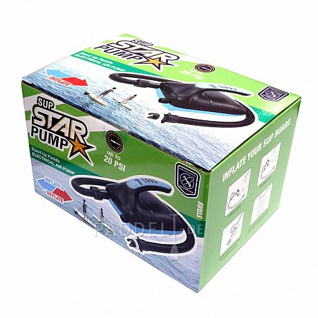 Elektrische Pumpe STAR 8 für SUP Boards - 12V bis 20PSI