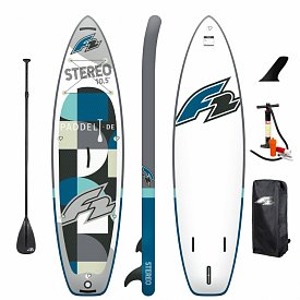 SUP F2 STEREO 10'5 - aufblasbares Stand Up Paddle Board