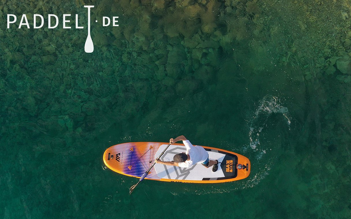 WindSUP AQUA MARINA Blade 10'6 - aufblasbares Stand Up Paddle Board mit Windsurf-Option
