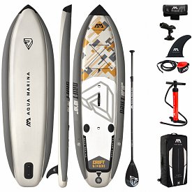 SUP AQUA MARINA Drift 10'10 - aufblasbares Stand Up Paddle Board