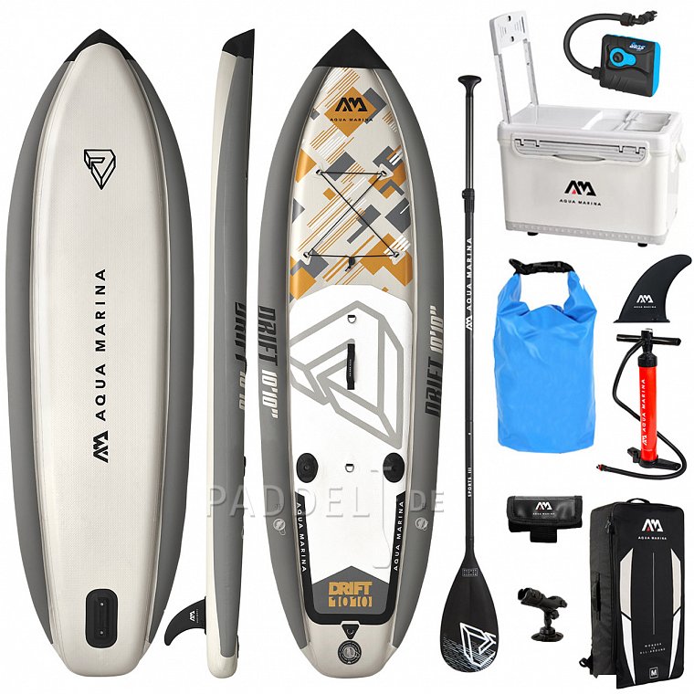 SUP AQUAMARINA Drift 10'10 - aufblasbares Stand Up Paddle Board