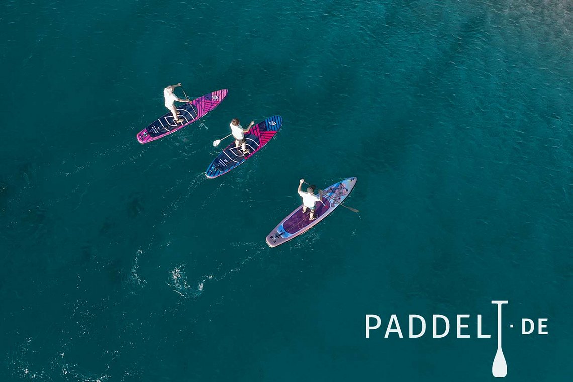 SUP GLADIATOR ART Ride 10'6 mit Paddel - aufblasbares Stand Up Paddle Board