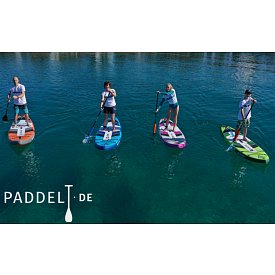 SUP WATTSUP  JELLY 9'6 mit Paddel - aufblasbares Stand Up Paddle Board