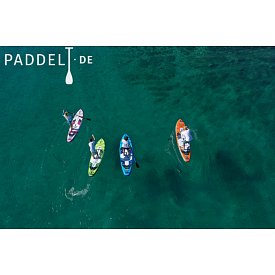 SUP WATTSUP  JELLY 9'6 mit Paddel - aufblasbares Stand Up Paddle Board