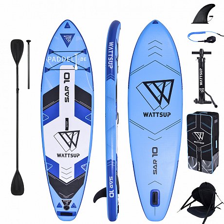 SUP WATTSUP SAR 10'0 SET - aufblasbares Stand Up Paddle Board