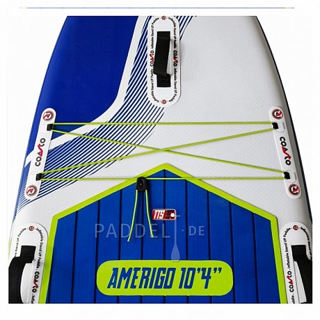 SUP COASTO AMERIGO 10'4 mit Paddel - aufblasbares Stand Up Paddle Board