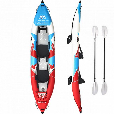 Kajak AQUA MARINA STEAM 412 aufblasbares Kajak 2-Personen