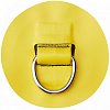 SHARK D Ring gelb - Stahl Öse für aufblasbare SUP Boards