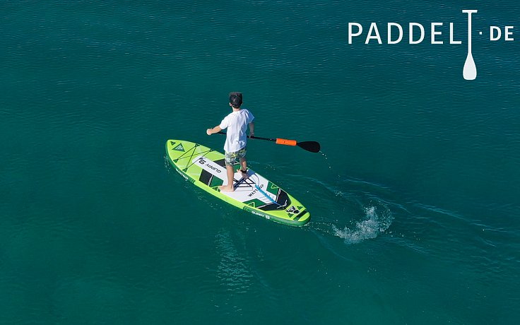 SUP WATTSUP GUPPY 9 mit Paddel - aufblasbares Stand Up Paddle Board