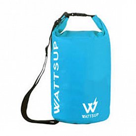 WATTSUP Dry Bag 20l blau - wasserdichte Tasche Packsack für SUP