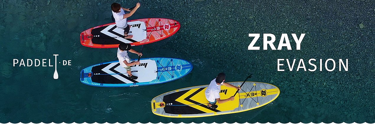 SUP ZRAY E11 COMBO SET - aufblasbares Stand Up Paddle Board und Kajak