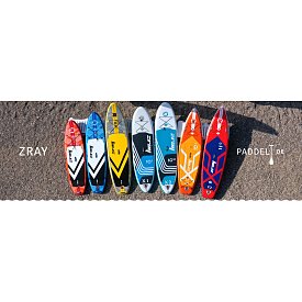 SUP ZRAY E9 mit Paddel - aufblasbares Stand Up Paddle Board