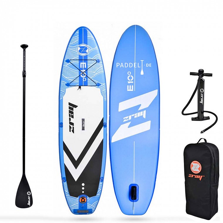 SUP ZRAY E10 mit Paddel - aufblasbares Stand Up Paddle Board