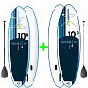SUP GLADIATOR LIGHT 10'6, 10'8 - Familien-SET (1+1) - aufblasbare Stand Up Paddle Boards