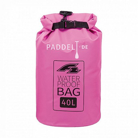 F2 Dry Bag Lagoon 40l rosa - wasserdichte Tasche Packsack für SUP