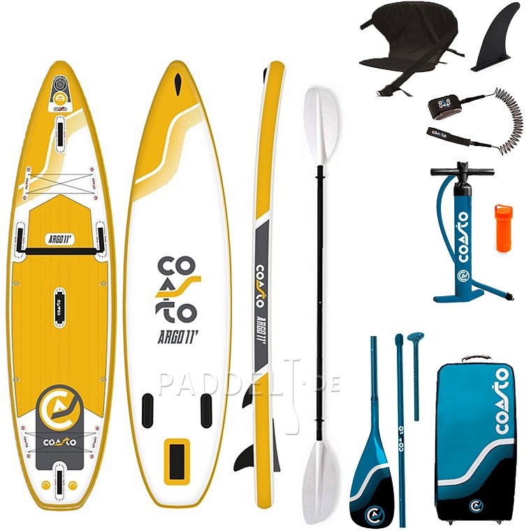 SUP COASTO ARGO 11'0 - aufblasbares Stand Up Paddle Board