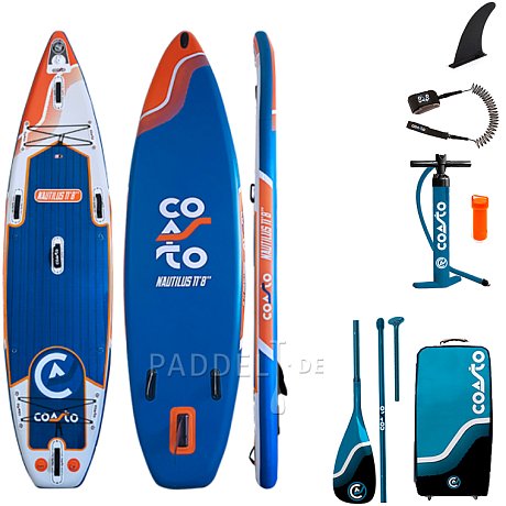 SUP COASTO NAUTILUS 11'8 - aufblasbares Stand Up Paddle Board