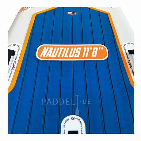 SUP COASTO NAUTILUS 11'8 - aufblasbares Stand Up Paddle Board