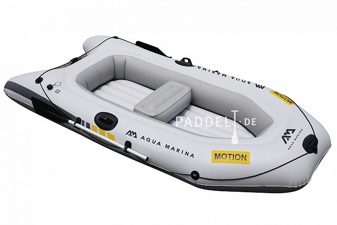 Aufblasbares Boot AQUA MARINA Motion grey + MOTOR AQUA MARINA T-18