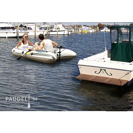 Aufblasbares Boot AQUA MARINA Motion grey + MOTOR AQUA MARINA T-18